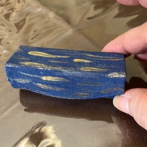 Mirrored Lipstick, makeup or pill holder